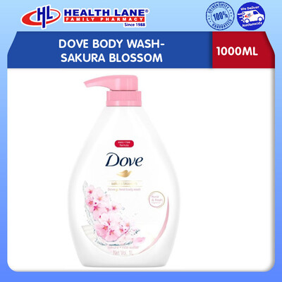 DOVE SABUN BADAN- SAKURA BLOSSOM (1000ML)